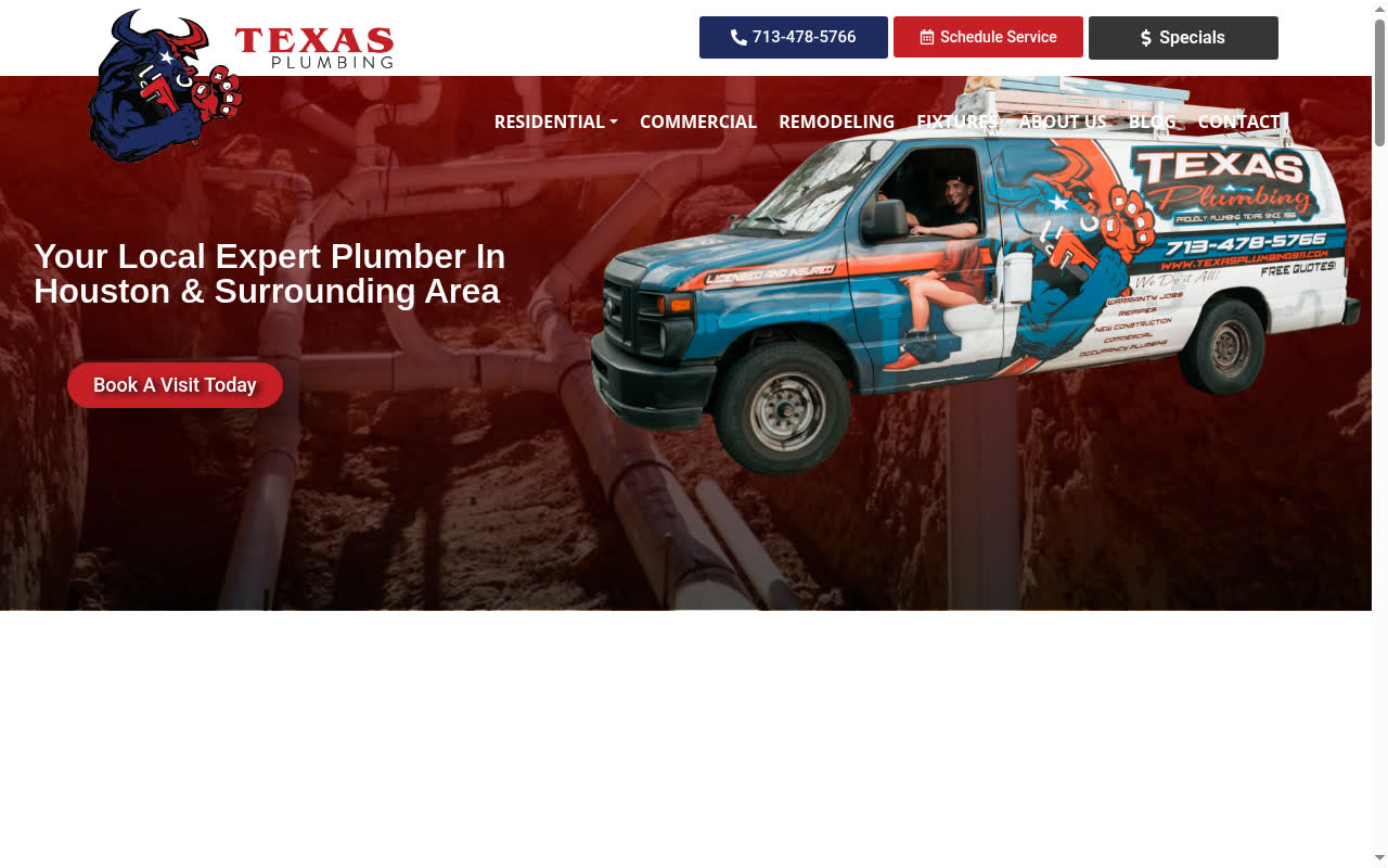 Houston home plumbing